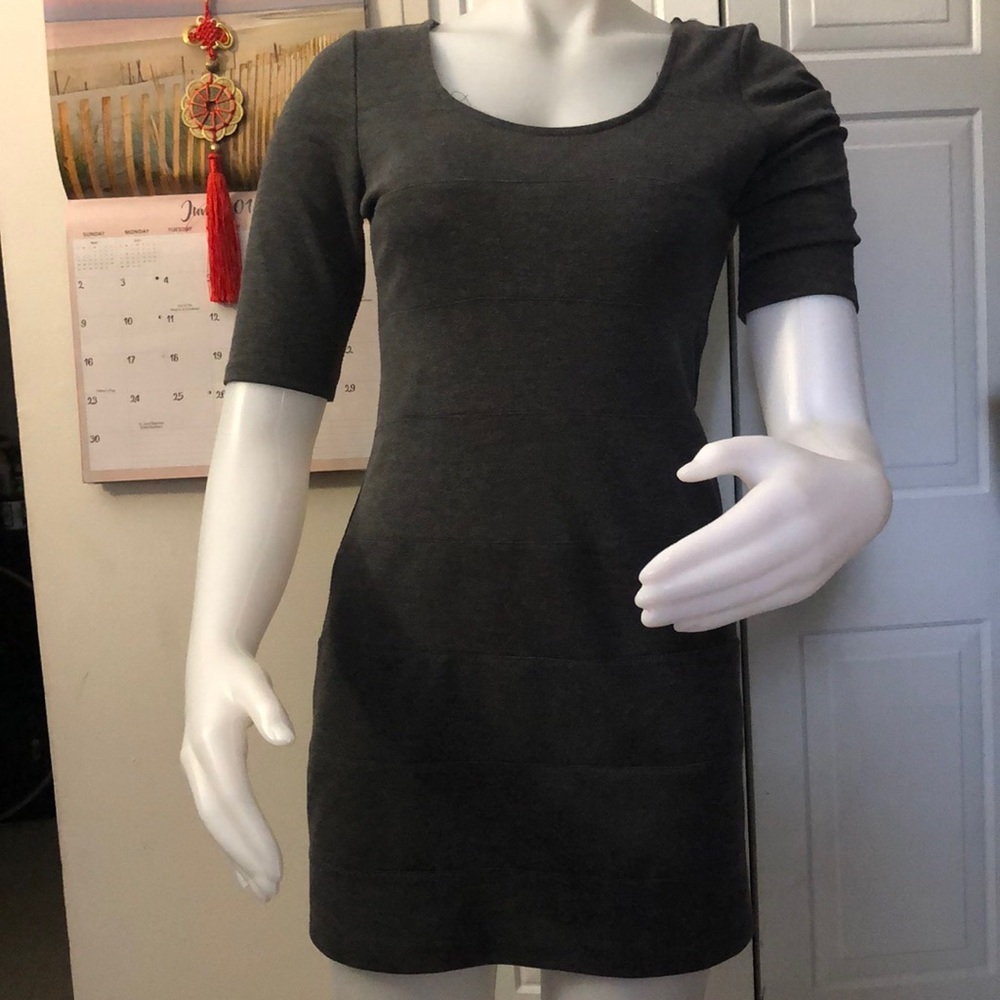 Knit grey dress size m